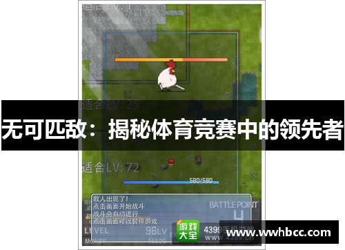 无可匹敌：揭秘体育竞赛中的领先者